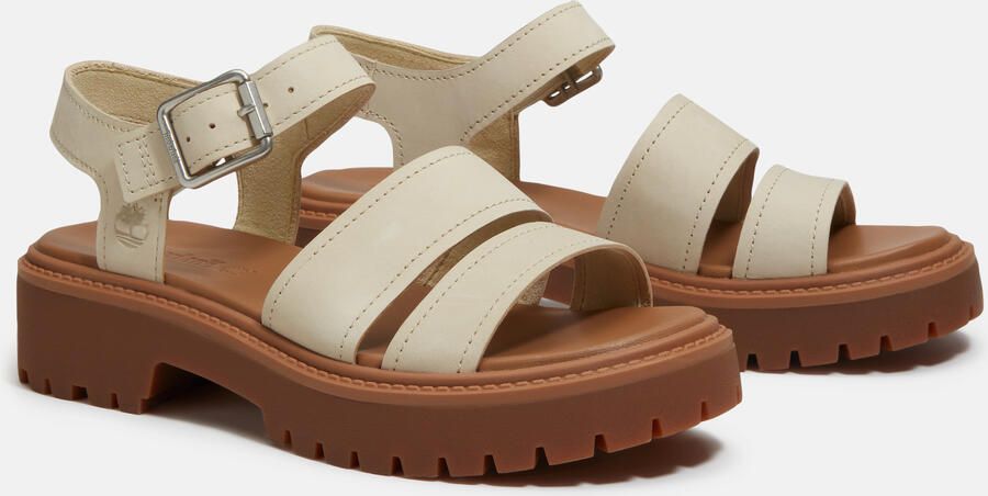 Timberland Stone Street Sandalen in Ivoor