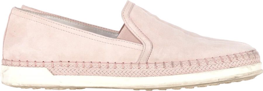 Tod'S Pre-owned Tod's Instap Sneakers in Pastelpink Suède