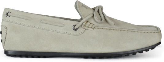 TOD'S suède mocassins grijs