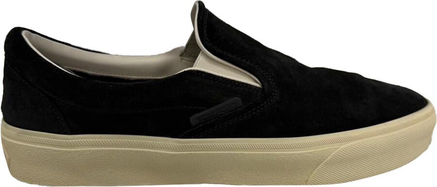 Tom Ford Pre-owned Tom Ford Jude slip-on sneakers in zwart suède