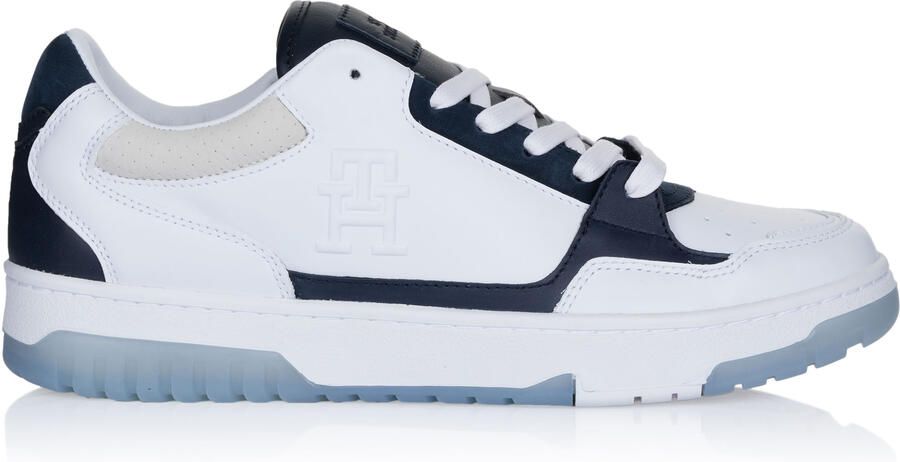 Tommy Hilfiger BASKET BEST sneaker wit blauw