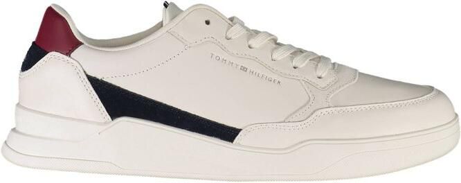 Tommy Hilfiger Bianco Leren Sneakers voor Mannen