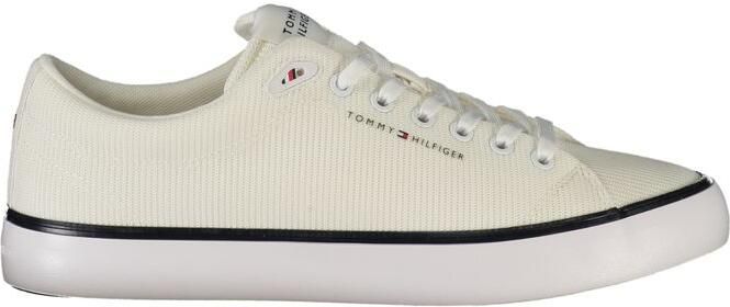 Tommy Hilfiger Bianco Polyester Heren Sneaker