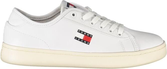 Tommy Hilfiger Bianco Polyurethaan Dames Sneaker