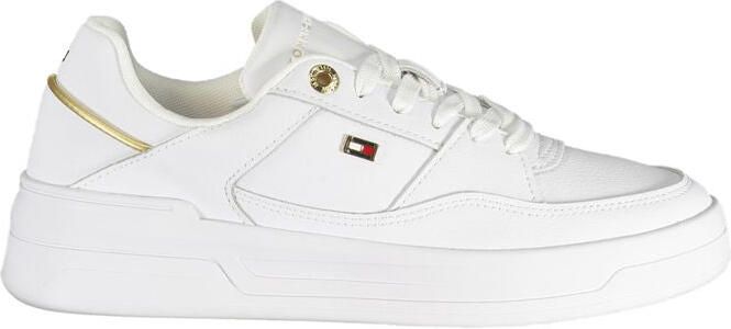 Tommy Hilfiger Bianco Polyurethaan Dames Sneaker