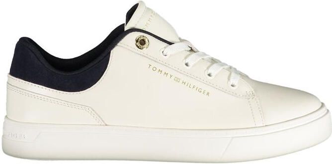 Tommy Hilfiger Bianco Polyurethaan Dames Sneakers