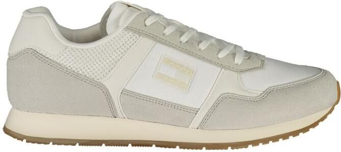 Tommy Hilfiger Bianco Polyurethaan Heren Sneakers