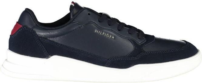 Tommy Hilfiger Blauw Leren Heren Sneakers
