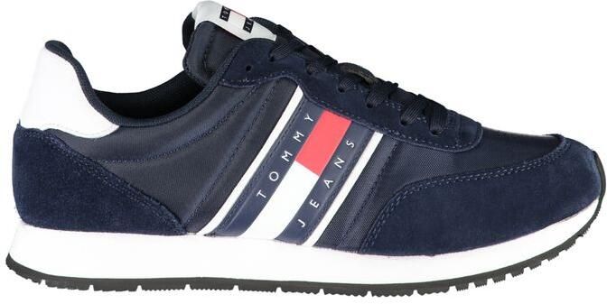 Tommy Hilfiger Blauw Polyester Heren Sneakers