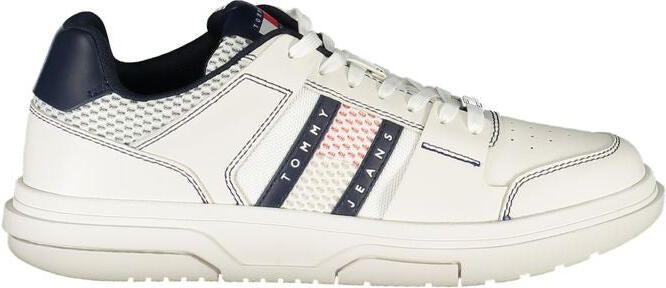 Tommy Hilfiger Blauwe Leren Heren Sneakers
