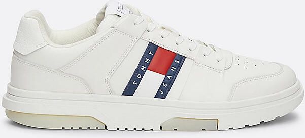 Tommy Hilfiger DE BROOKLYN LEER Sneakers Heren Ecru