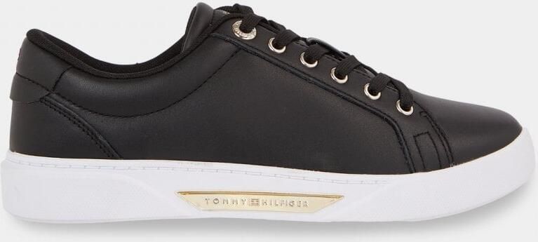 Tommy Hilfiger Gouden HW Dames Court Sneakers
