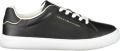Tommy Hilfiger Leren Sneakers Fw0fw04276 - Zwart