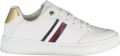 Tommy Hilfiger Leren Sneakers Fw0fw07466 - Wit
