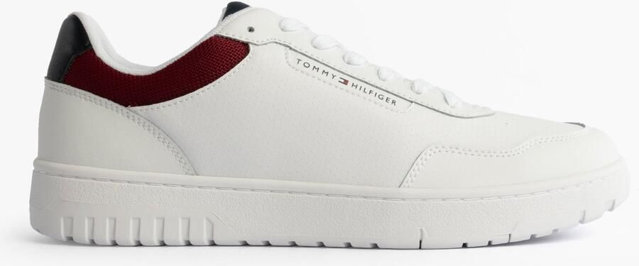 Tommy Hilfiger Th Basket Core Lth Heren Court Sneakers Rwb