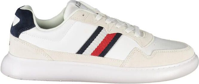 Tommy Hilfiger Witte Leren Sneakers voor Mannen
