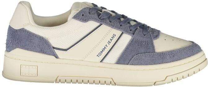 Tommy Hilfiger Witte Leren Sneakers voor Mannen
