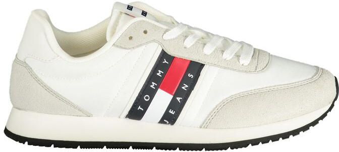 Tommy Hilfiger Witte Polyurethaan Heren Sneaker