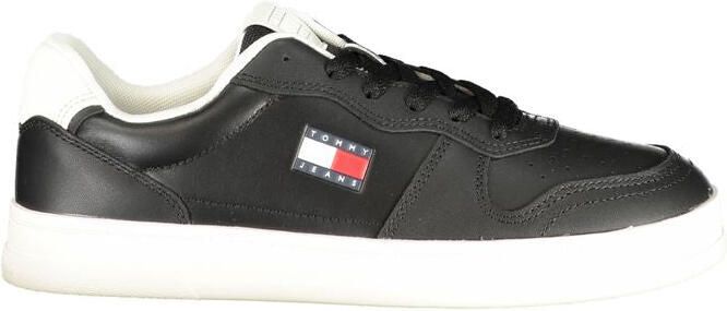 Tommy Hilfiger Zwarte Polyurethaan Dames Sneakers
