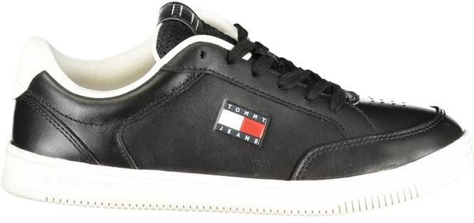 Tommy Hilfiger Zwarte Polyurethaan Heren Sneaker