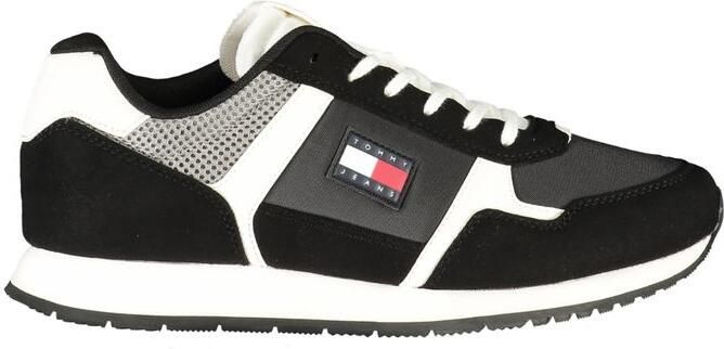 Tommy Hilfiger Zwarte Polyurethaan Heren Sneakers