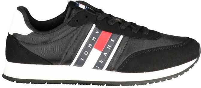 Tommy Hilfiger Zwarte Polyurethaan Heren Sneakers