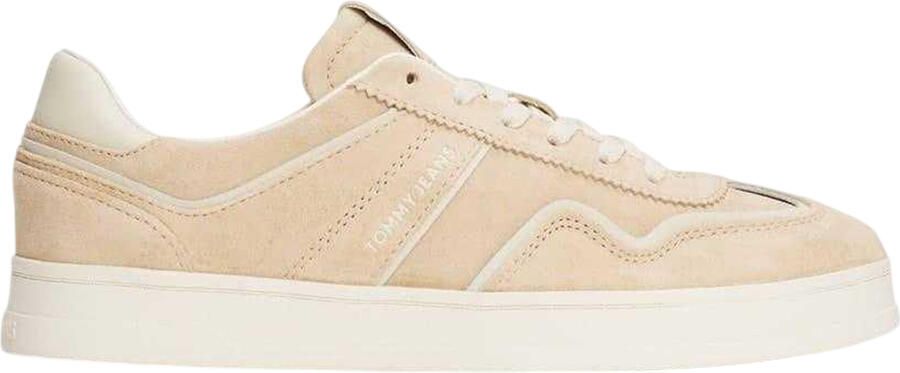 Tommy Jeans Greenwich Low-sportschoenen voor dames (Licht Goud)
