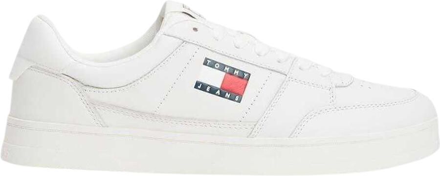Tommy Jeans Heren The Greenwich-sportschoenen (Wit)