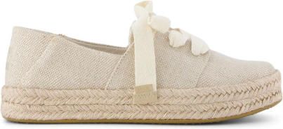 TOMS 10023062 carolina lace up champagne