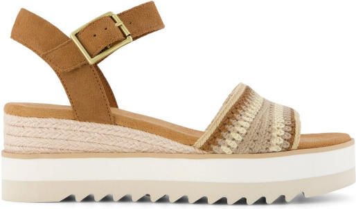 TOMS 10023071 diana almond multi crochet