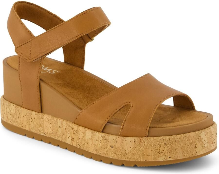 TOMS Alana Textiel Dames Bruine Suiker Sandalen