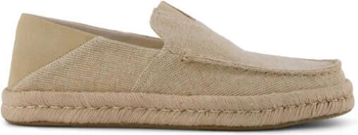 TOMS Alonso loafer rope ongekleurd heritage canvas & suède