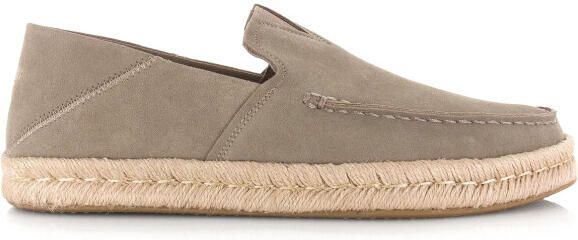 TOMS alonso loafers van suède espadrilles heren
