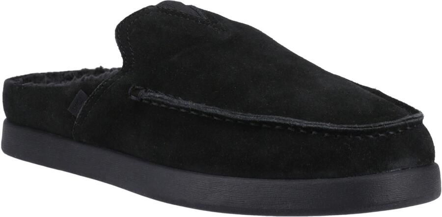TOMS Alonso Mule Leren Heren Zwarte Muiltjes