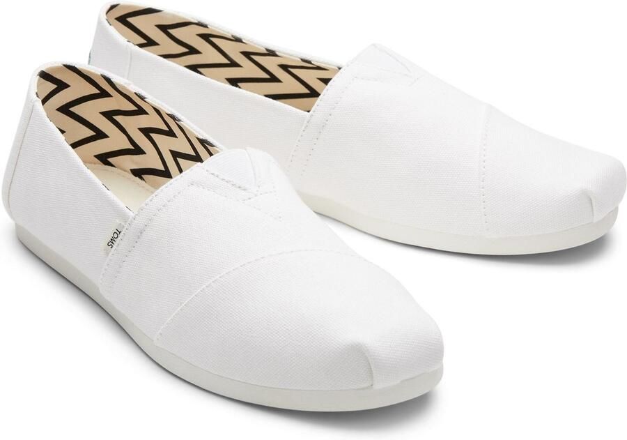 TOMS Alpargata 100% Katoen Heren Espadrilles Wit