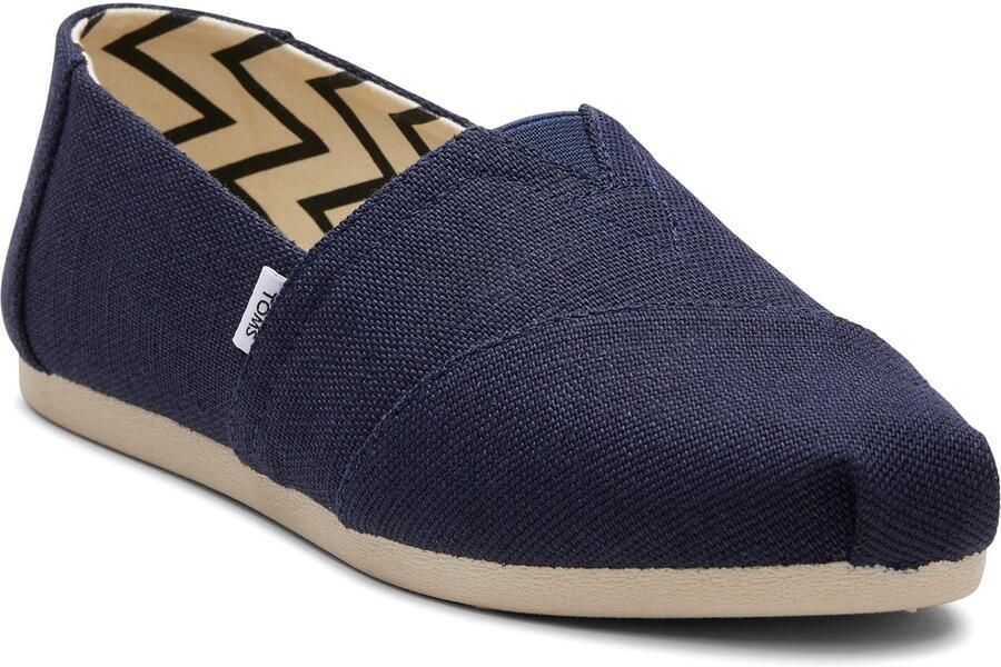 TOMS Alpargata Classic Katoenen Dames Marine Espadrilles