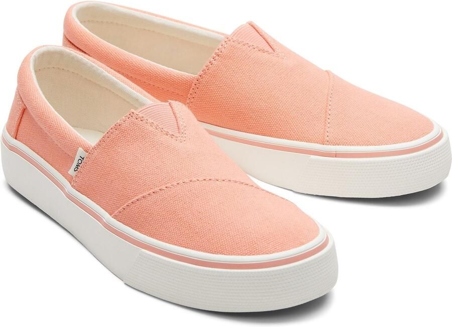 TOMS Alpargata Fenix Slip On Dames Oranje Espadrilles