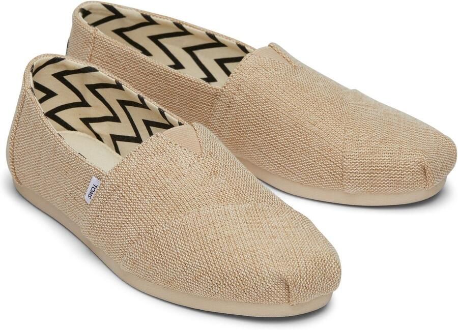 TOMS Alpargata Jute Vrouwen Espadrilles Naturel