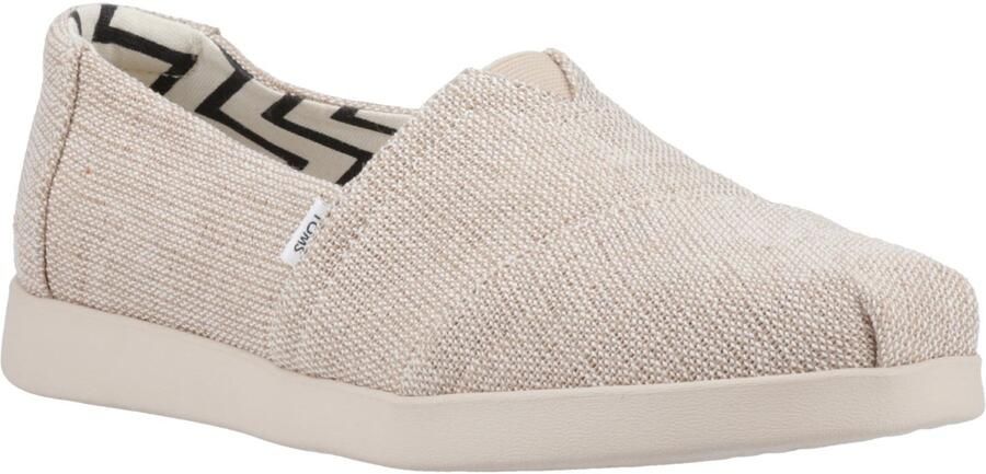 TOMS Alpargata Plus Jute Vrouwen Espadrilles Naturel