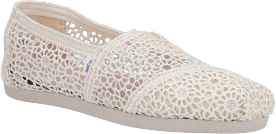 TOMS Alpargata Polyester Dames Espadrilles Naturel