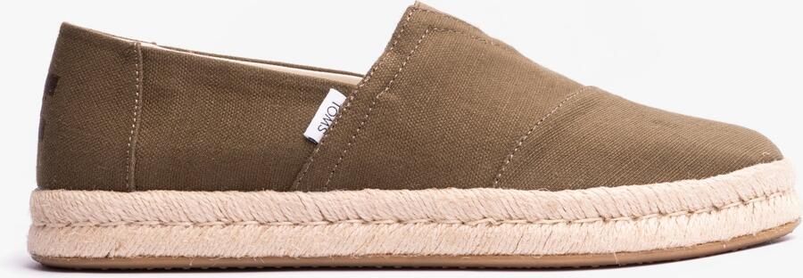 TOMS Alpargata Rope 2.0 Herenslippers Olijf