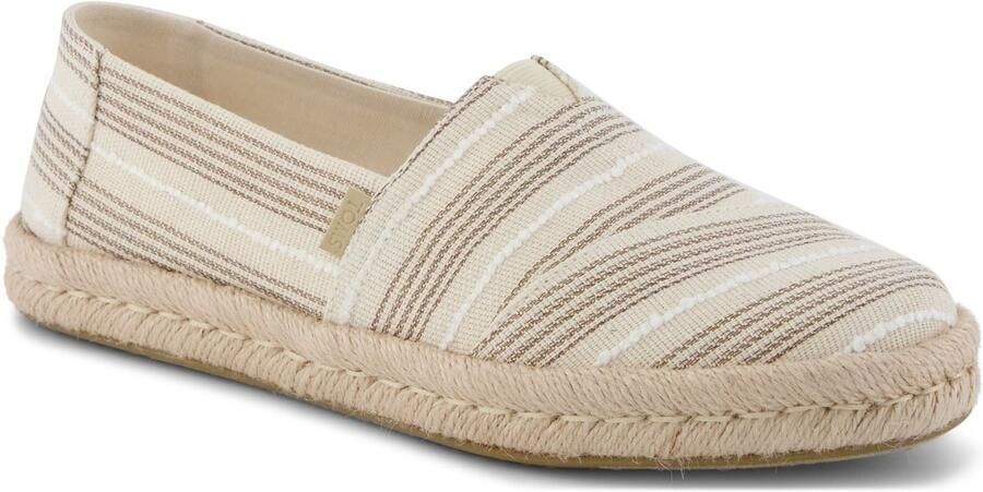 TOMS Alpargata Rope 2.0 Textiel Dames Natuurlijke Espadrilles