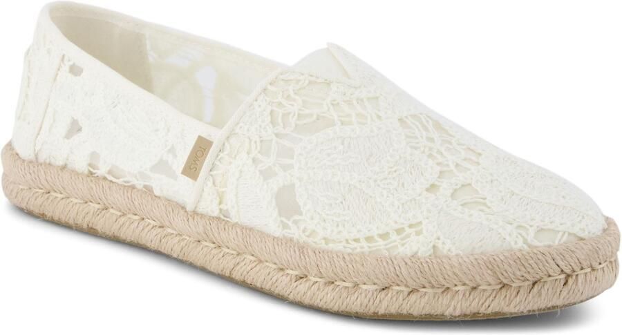 TOMS Alpargata Rope 2.0 Textiel Dames Natuurlijke Espadrilles