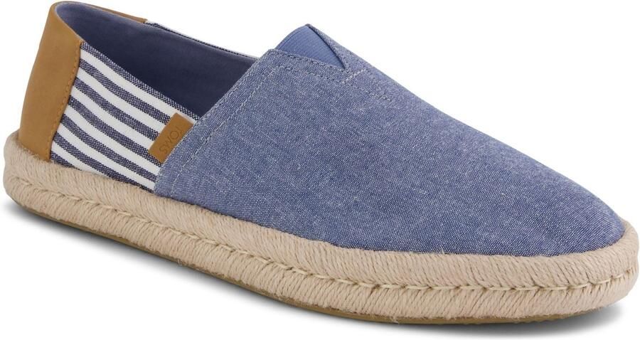 TOMS Alpargata Rope 2.0 Textiel Heren Marineblauwe Espadrilles