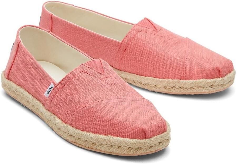TOMS Alpargata Touw Lyocell Dames Espadrilles Perzik