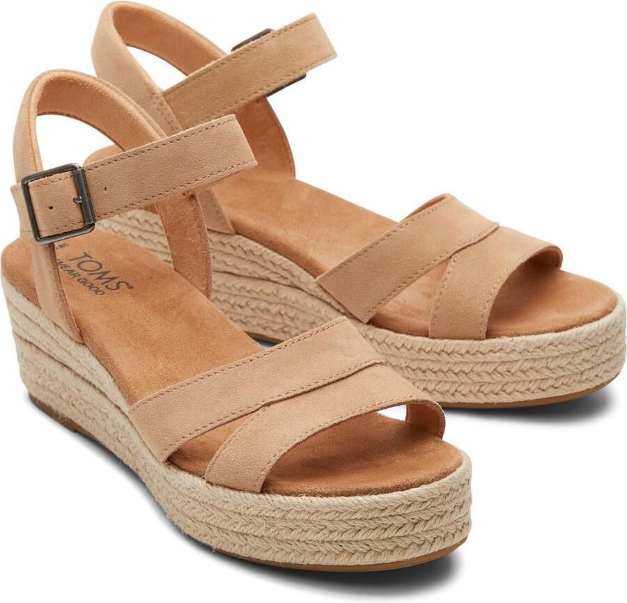 TOMS Audrey 100% Koe Vrouwen Honing Wedges