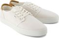 TOMS Carlo 2.0 Textiel Heren Witte Sneakers - Wit