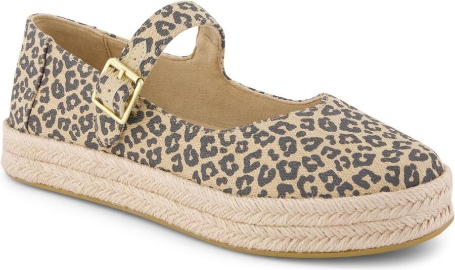 TOMS Carolina Mary Jane Textiele Dames Oatmeal Espadrilles