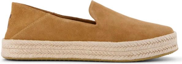 TOMS Carolina medium brown instappers slip ons dames
