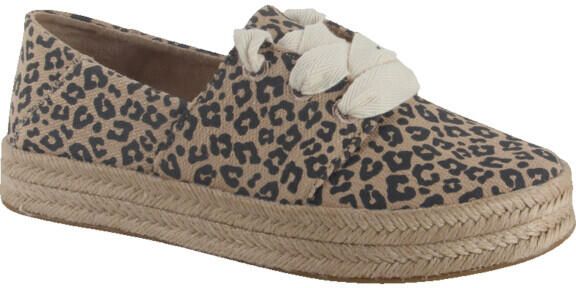 TOMS Carolina Veterschoenen Katoen Dames Havermout Espadrilles
